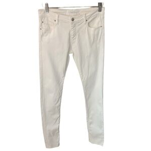 IRO White Skinny Jeans Mid-Rise